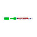 Edding 4095 Rotulador de Tiza Liquida - Punta Redonda - Trazo entre 2 y 3mm - Olor Neutro - Color Verde Claro (10 unidades)