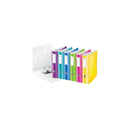 Leitz Active Wow Pack de 5 Archivadores de Palanca A4 - Lomo 82mm - Cierre con Goma Elastica - Colores Surtidos
