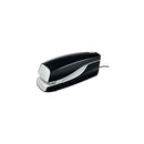 Petrus E-120 Contactless Grapadora Electrica - Hasta 20 Hojas - Grapado Plano - Utiliza Grapas 22/6-24/6-26/6 - Color Negro