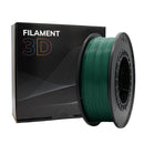 Filamento 3D PLA - Diametro 1.75mm - Bobina 1kg - Color Verde Oscuro