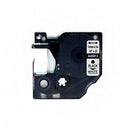 Dymo D1 45013 Cinta de Etiquetas Generica para Rotuladora - Texto negro sobre fondo blanco - Ancho 12mm x 7 metros - Reemplaza S0720530