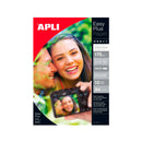 Apli Pack de 10 Hojas Papel Fotografico Photobright Doble Cara A4 175g - Brillante en una Cara y Mate en la otra - Indicado para Impresoras Fotograficas