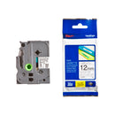 Brother TZEM31 Texto negro Transparente Cinta Original