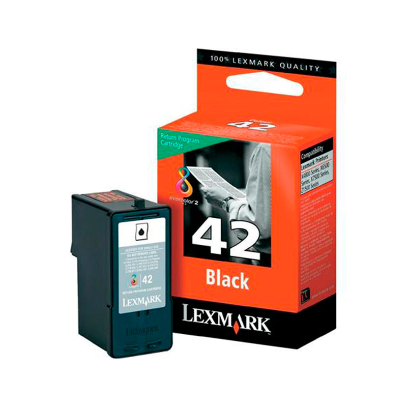 Lexmark 42   18Y0142E Negro Cartucho de Tinta Original