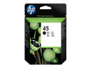 HP 45 Negro Cartucho de Tinta Original - 51645AE