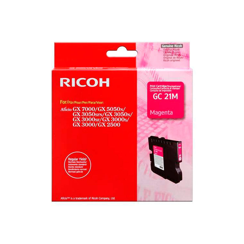 Ricoh GC21M Magenta Cartucho de Gel Original - 405534