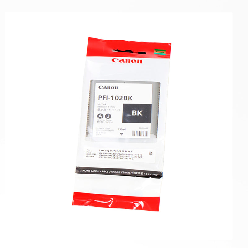 Canon PFI102 Negro Cartucho de Tinta Original - 0895B001