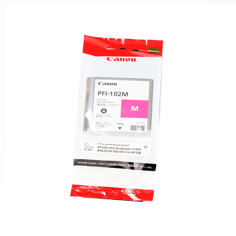 Canon PFI102 Magenta Cartucho de Tinta Original - 0897B001