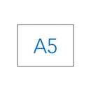 Apli Pack de 200 Etiquetas Rectangulares 210x148mm - Adhesivo Permanente - Cantos Rectos - Color Blanco