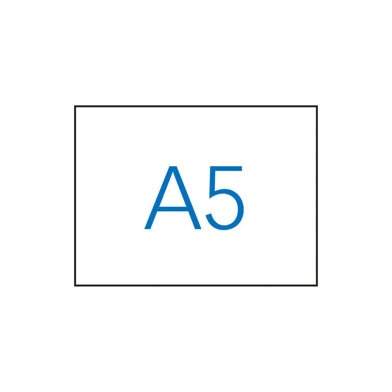 Apli Pack de 200 Etiquetas Rectangulares 210x148mm - Adhesivo Permanente - Cantos Rectos - Color Blanco