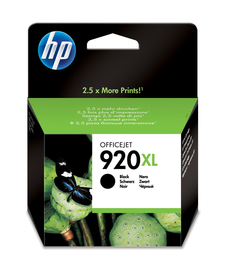 HP 920XL Negro Cartucho de Tinta Original - CD975AE