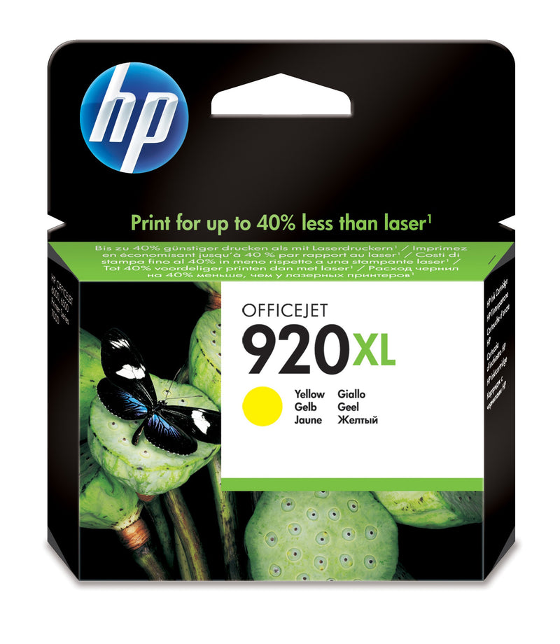 HP 920XL Amarillo Cartucho de Tinta Original - CD974AE