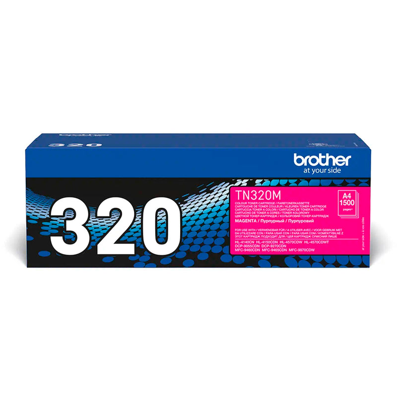 Brother TN320 Magenta Cartucho de Toner Original - TN320M