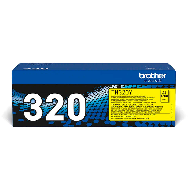 Brother TN320 Amarillo Cartucho de Toner Original - TN320Y