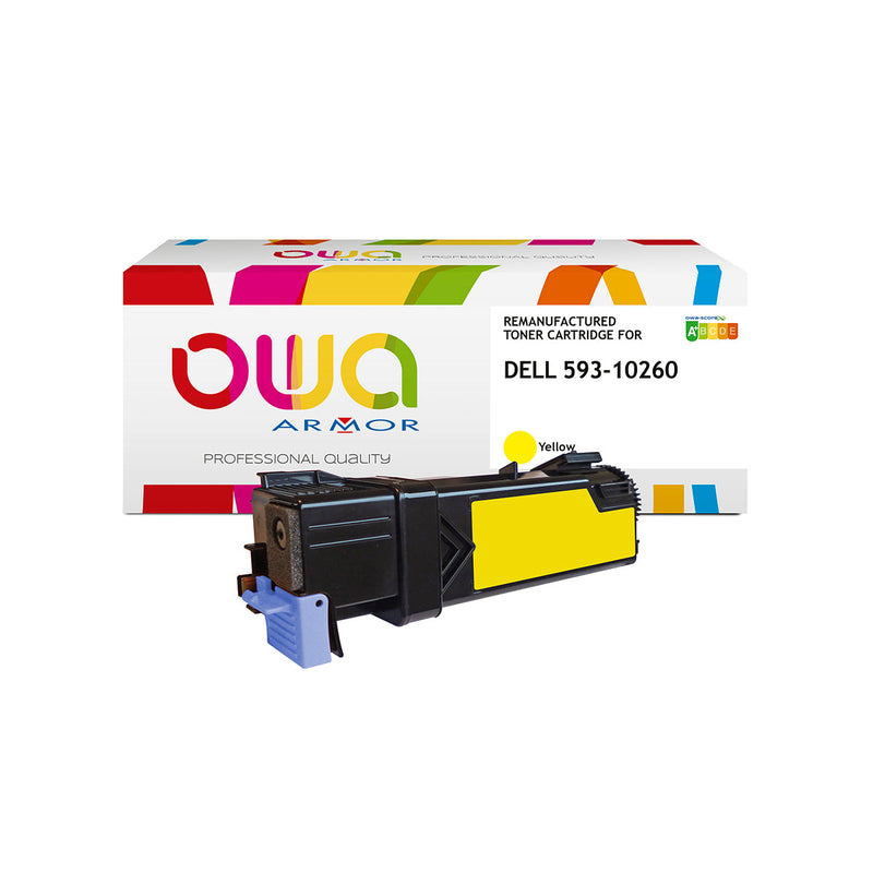 Armor Owa 593-10260 Amarillo Cartucho de Toner Compatible Premium Dell