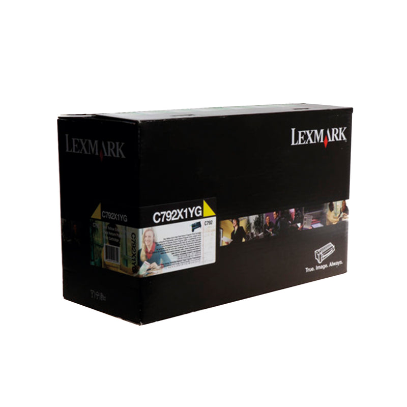 Lexmark C792X1YG Amarillo Cartucho de Tóner Original