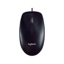 Logitech M90 Raton USB 1000dpi - 3 Botones - Uso Ambidiestro - Color Negro