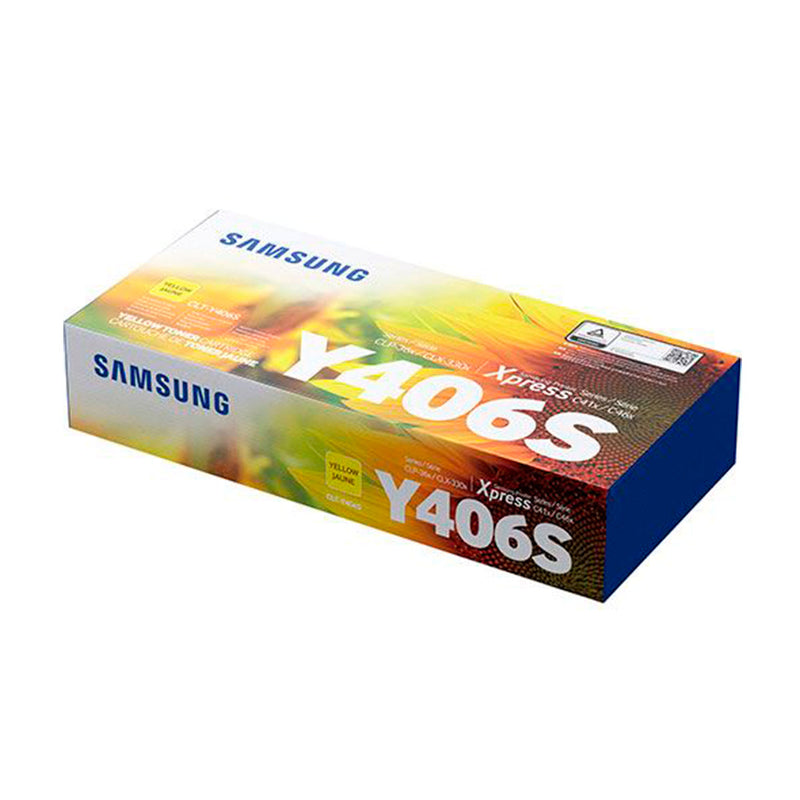 Samsung CLP360/CLX3305 Amarillo Cartucho de Toner Original - CLT-Y406S/SU462A