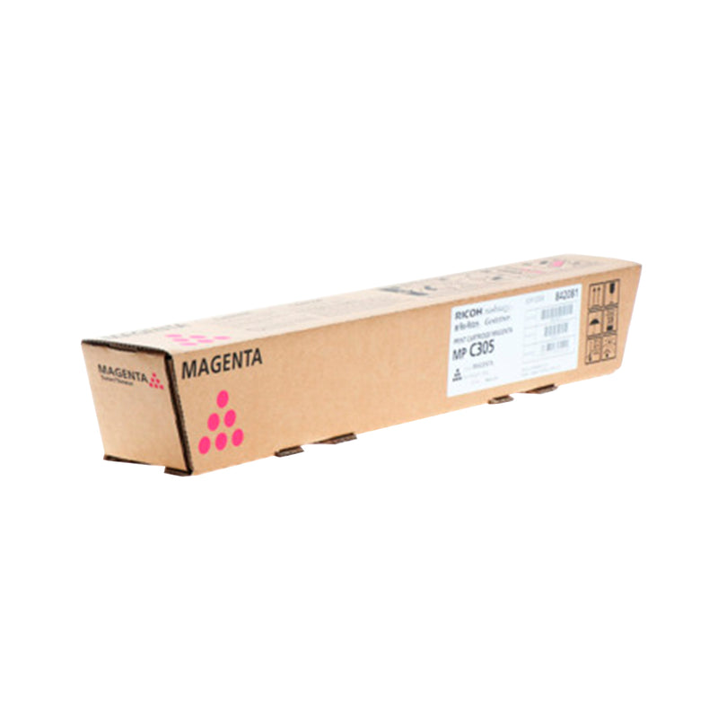 Ricoh Aficio MP-C305/MP-C305SPF Magenta Cartucho de Toner Original - 842081/841596/MPC305E