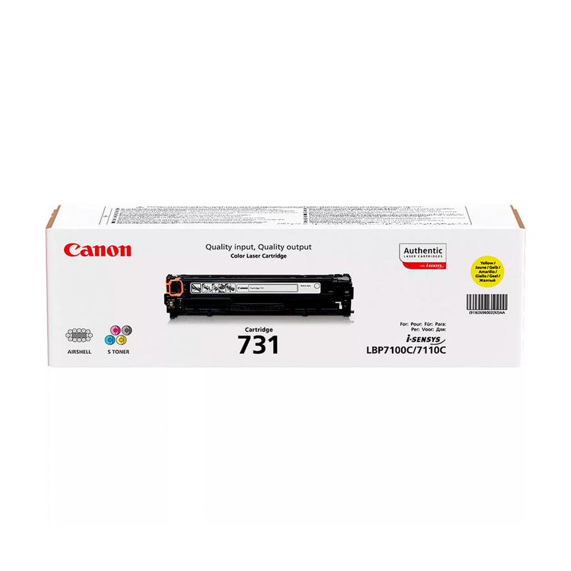 Canon 731 Amarillo Cartucho de Toner Original - 6269B002