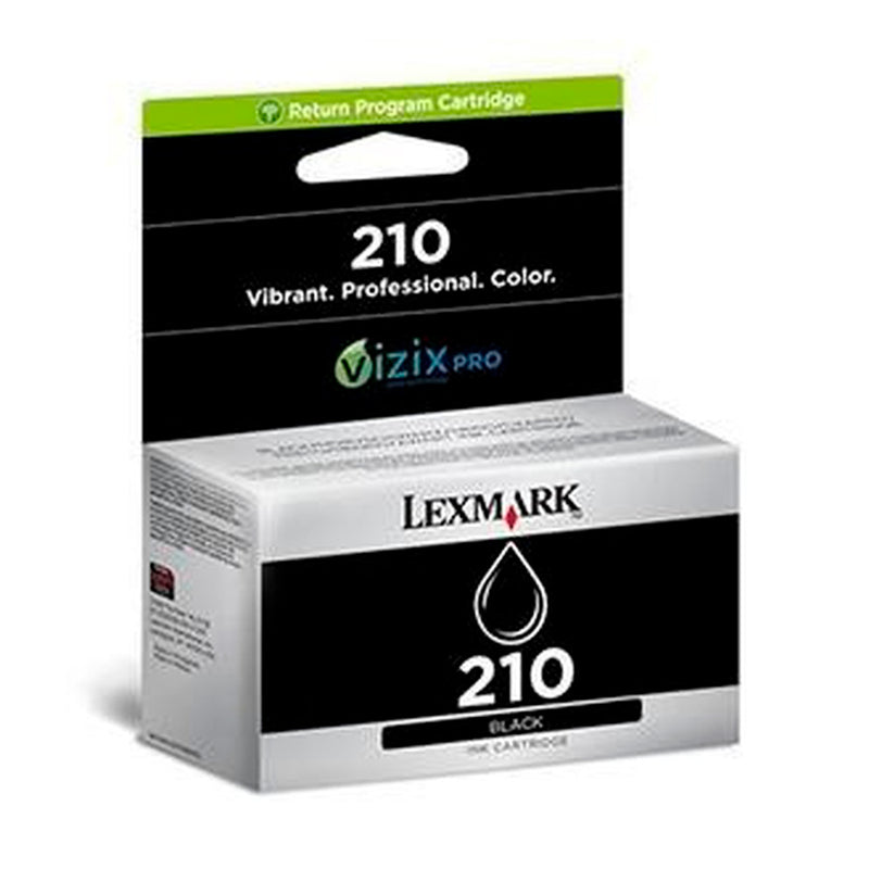 Lexmark 210BK 14L0173E Negro Cartucho de Tinta Original