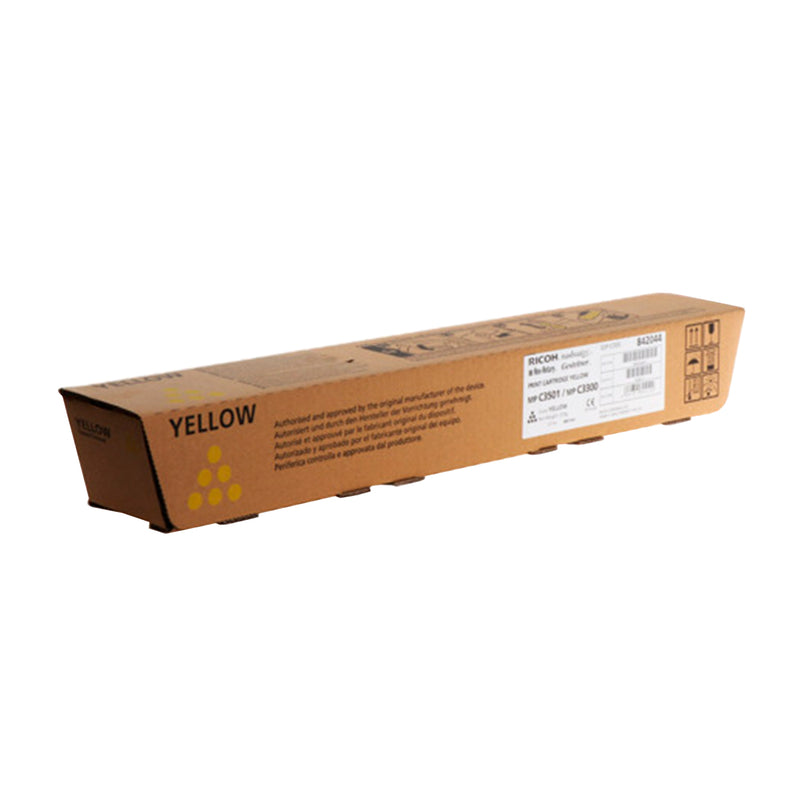 Ricoh Aficio MP-C2800/MP-C3300/MP-C3001/MP-C3501 Amarillo Cartucho de Toner Original - 841125/842044/841425