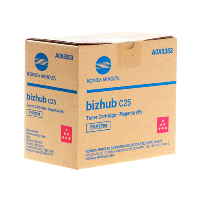 Konica Minolta TNP27 Magenta Cartucho de Toner Original - TNP27M/A0X5353
