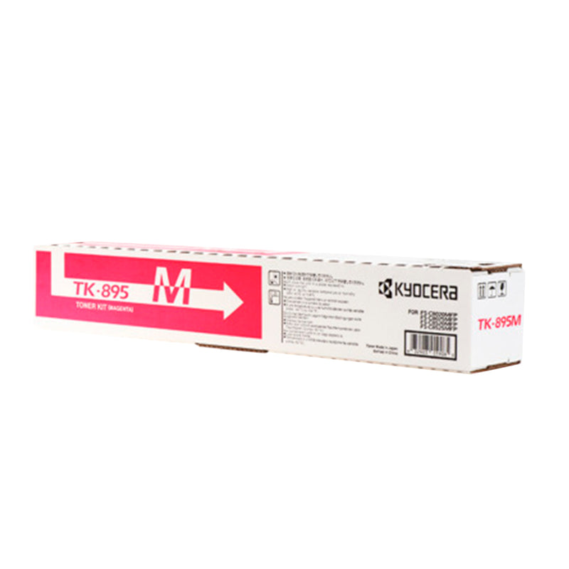 Kyocera TK895 Magenta Cartucho de Toner Original - 1T02K0BNL0/TK895M