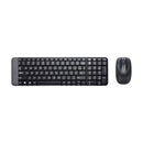 Logitech MK220 Pack Inalambrico Teclado K220 + Raton M150 3 Botones - Uso Ambidiestro - Color Negro