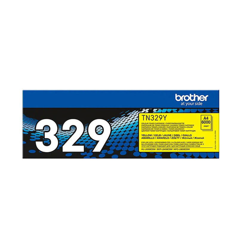 Brother TN329 Amarillo Cartucho de Toner Original - TN329Y