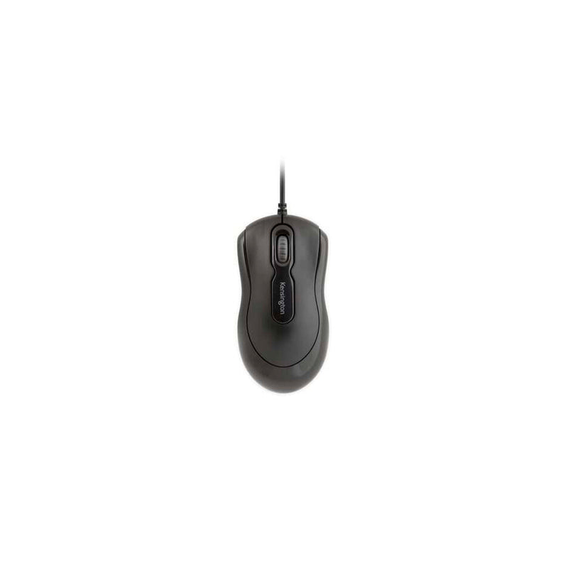 Kensington Raton USB con Sensor Optico de 1000ppp - 3 Botones - Uso Ambidiestro - Color Negro