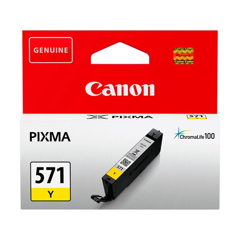 Canon CLI571 Amarillo Cartucho de Tinta Original - 0388C001