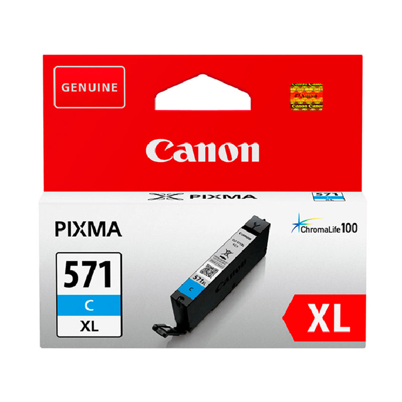 Canon CLI571XL Cyan Cartucho de Tinta Original - 0332C001