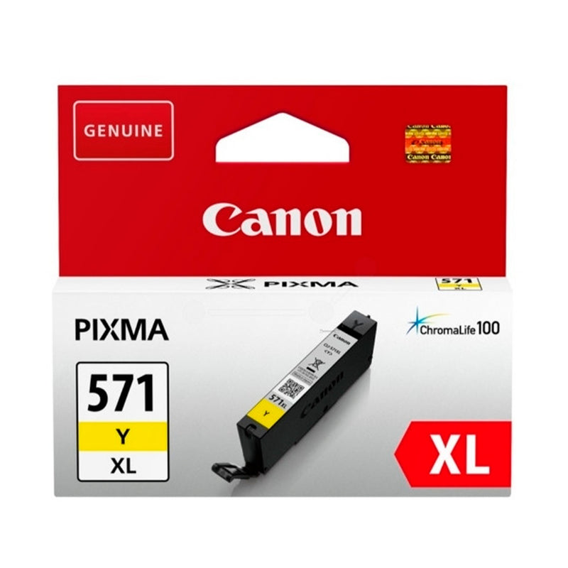 Canon CLI571XL Amarillo Cartucho de Tinta Original - 0334C001