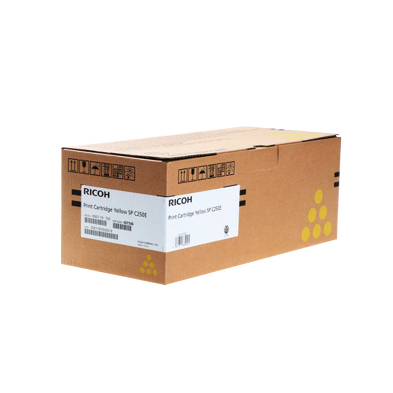 Ricoh Aficio SP-C250/SP-C260/SP-C261 Amarillo Cartucho de Toner Original - 407546
