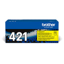Brother TN421 Amarillo Cartucho de Toner Original - TN421Y