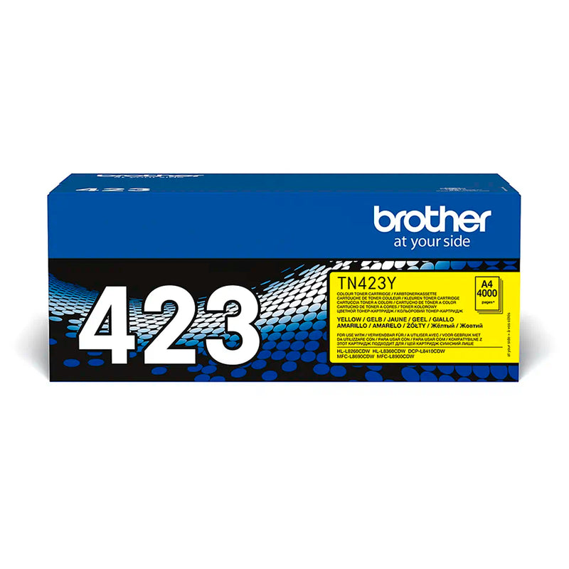 Brother TN423 Amarillo Cartucho de Toner Original - TN423Y