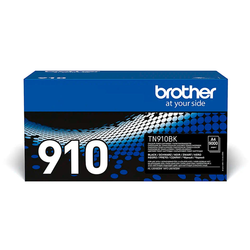 Brother TN910 Negro Cartucho de Toner Original - TN910BK