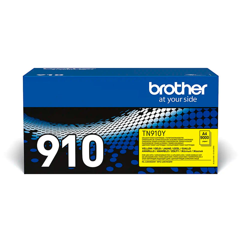 Brother TN910 Amarillo Cartucho de Toner Original - TN910Y