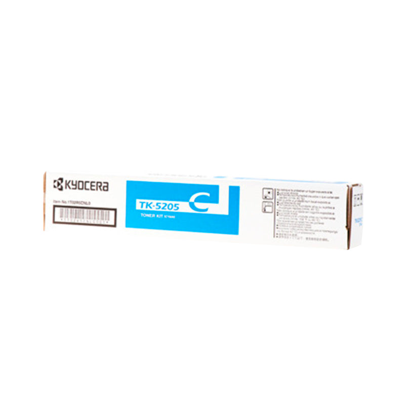 Kyocera TK5205 Cyan Cartucho de Toner Original - 1T02R5CNL0/TK5205C