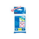 Brother TZEMPRG31 Texto Negro fondo Ajedrez Rojo/Blanco Cinta Original