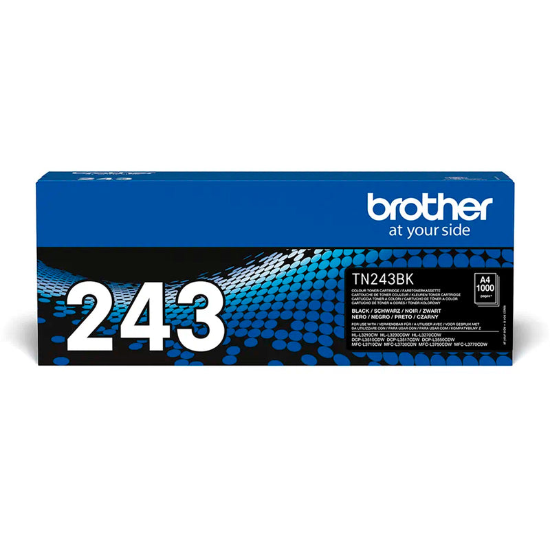 Brother TN243 Negro Cartucho de Toner Original - TN243BK