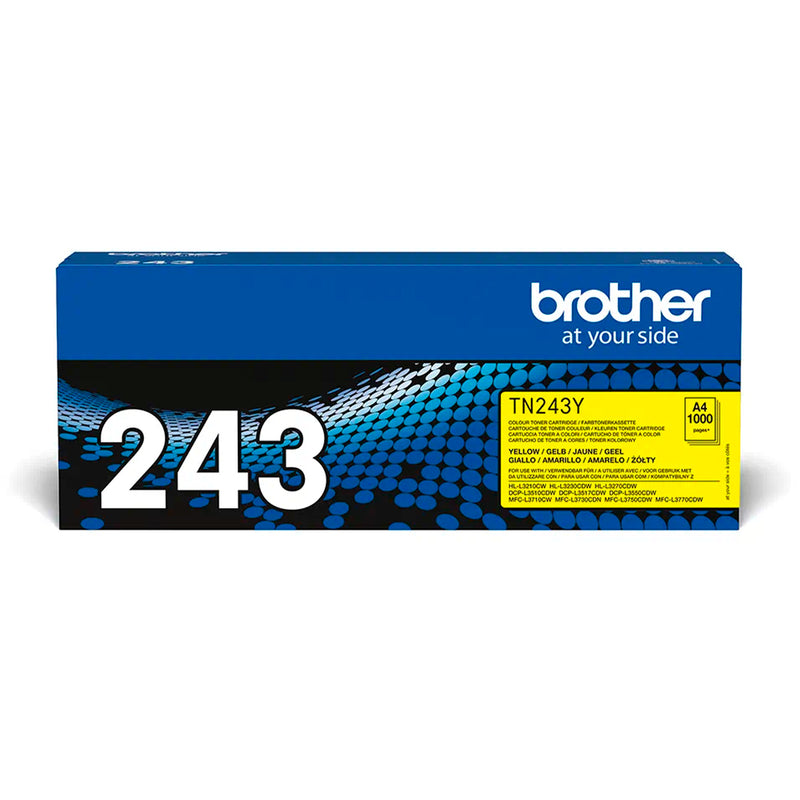 Brother TN243 Amarillo  Cartucho de Toner Original - TN243Y