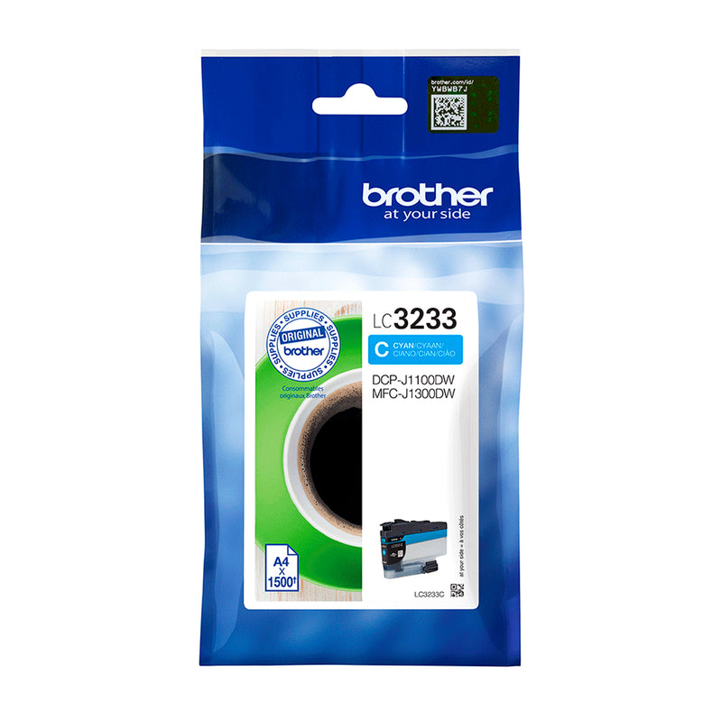 Brother LC3233 Cyan Cartucho de Tinta Original - LC3233C