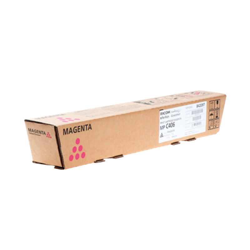 Ricoh Aficio MP-C306/MP-C307/MP-C406 Magenta Cartucho de Toner Original - 842097/842093