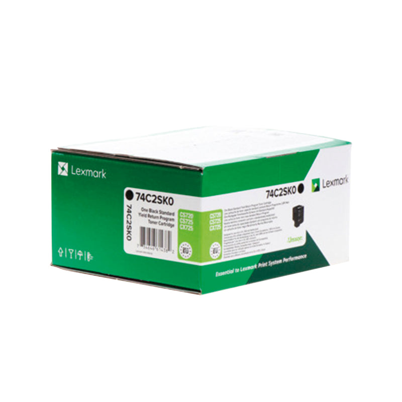Lexmark CS720/CS725/CX725 Negro Cartucho de Toner Original - 74C2SK0