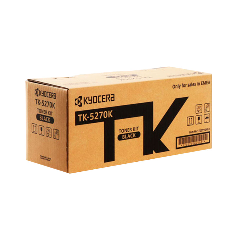 Kyocera TK5270 Negro Cartucho de Toner Original - 1T02TV0NL0/TK5270K