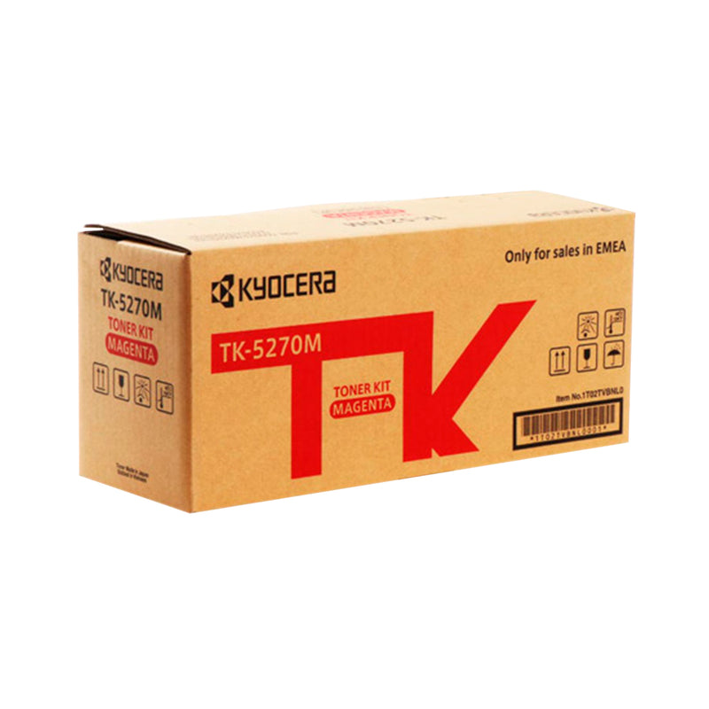 Kyocera TK5270 Magenta Cartucho de Toner Original - 1T02TVBNL0/TK5270M