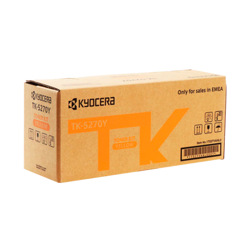 Kyocera TK5270 Amarillo Cartucho de Toner Original - 1T02TVANL0/TK5270Y