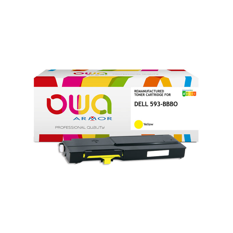 Armor Owa 593-BBBO Amarillo Cartucho de Toner Compatible Premium Dell